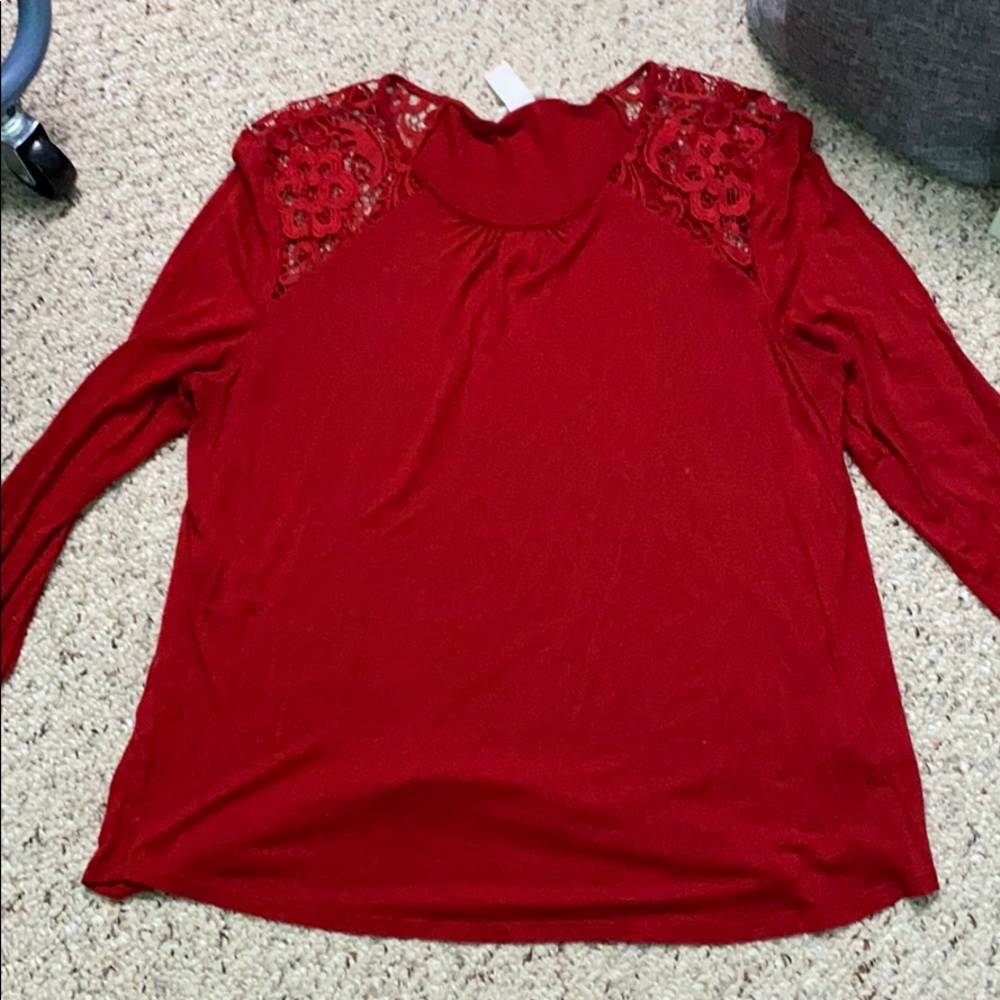 H&M Red Long Sleeve